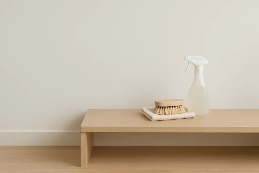 Minimalistisk städning – få prylar, ren yta och lugn känsla